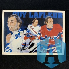 1991-92 Score Canadian #293 Guy Lafleur “A Hall Of Famer ”